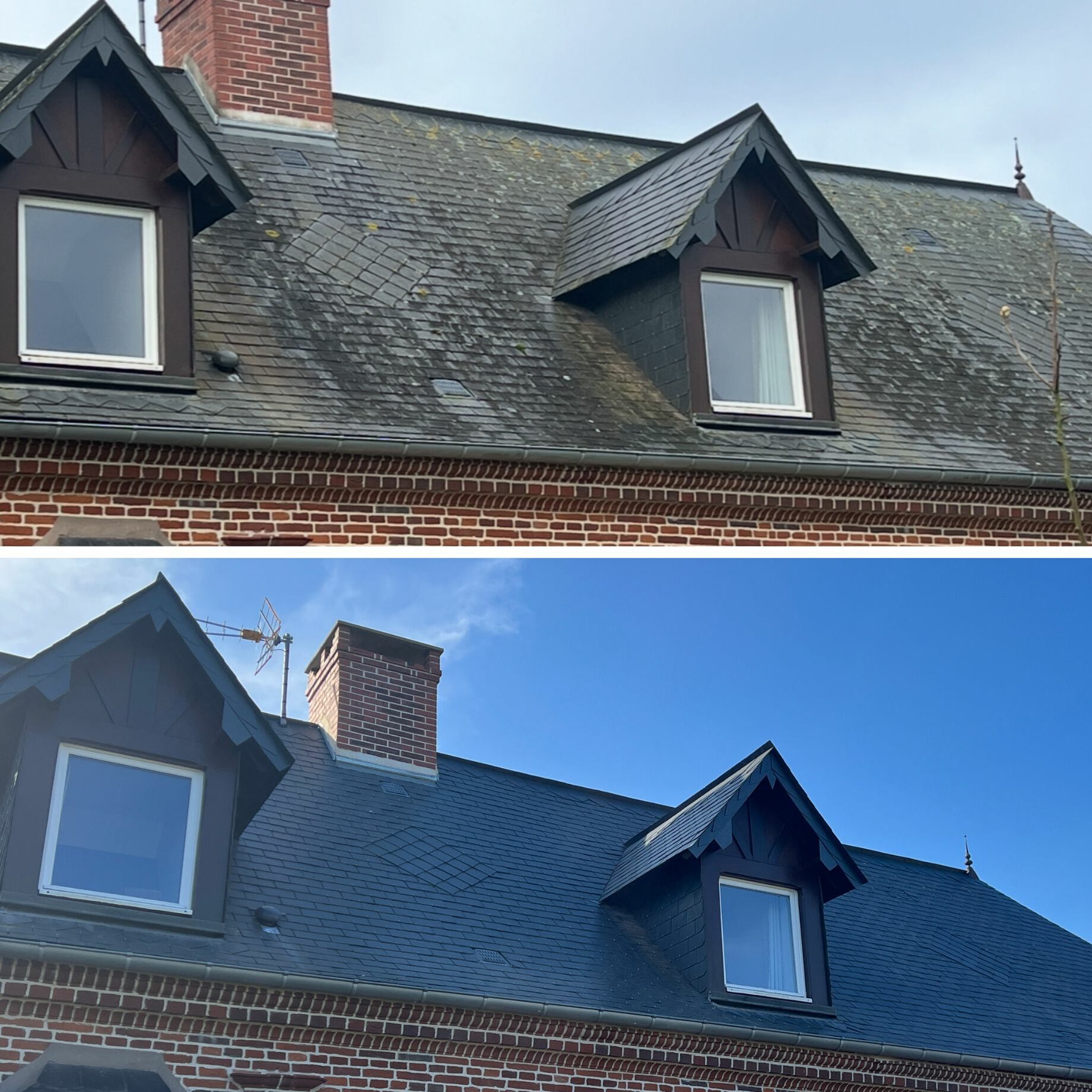 Nettoyage et traitement toiture ou façade Nettoyage et traitement toiture ou façade